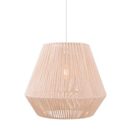 MAXLIGHT P0584 - Lustra ar auklu PRASLIN 1xE27/15W/230V d. 44 cm bēša