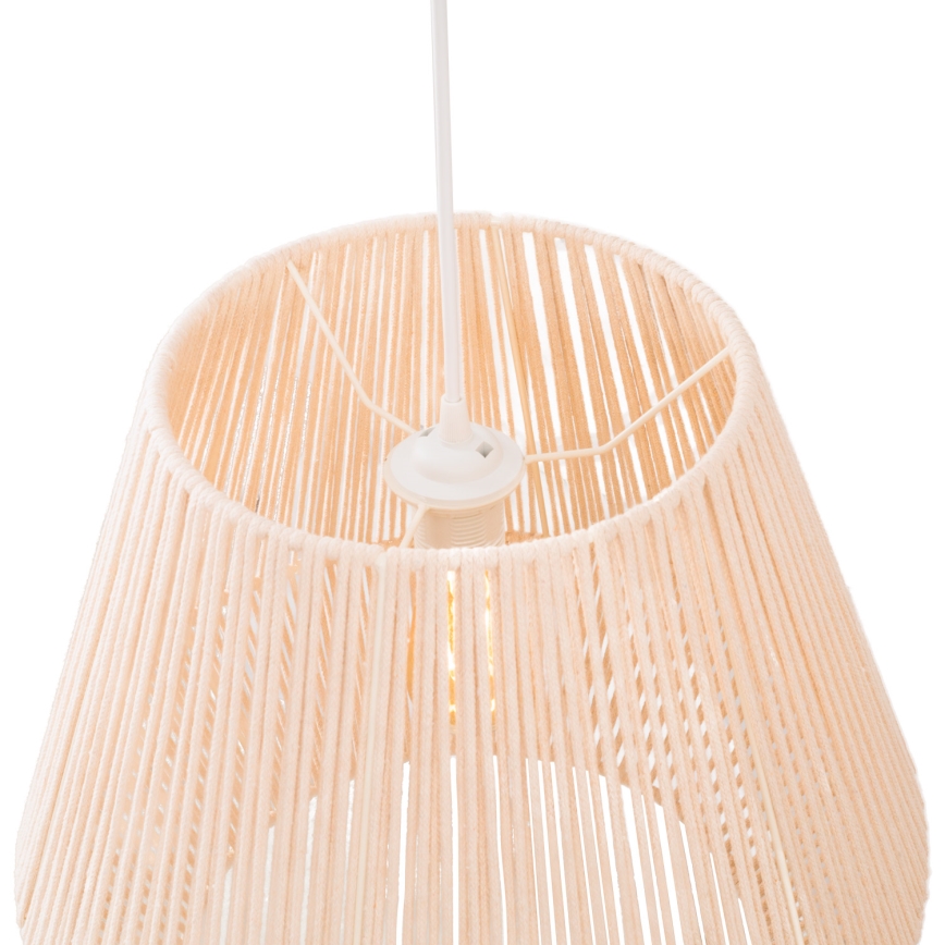 MAXLIGHT P0584 - Lustra ar auklu PRASLIN 1xE27/15W/230V d. 44 cm bēša