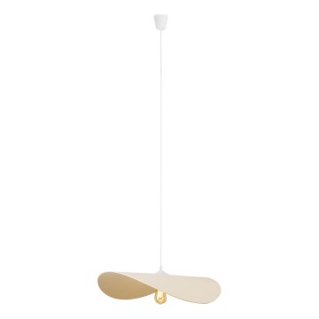 MAXLIGHT P0585 - Lustra ar auklu PAN 1xE27/15W/230V d. 60 cm krēmkrāsa