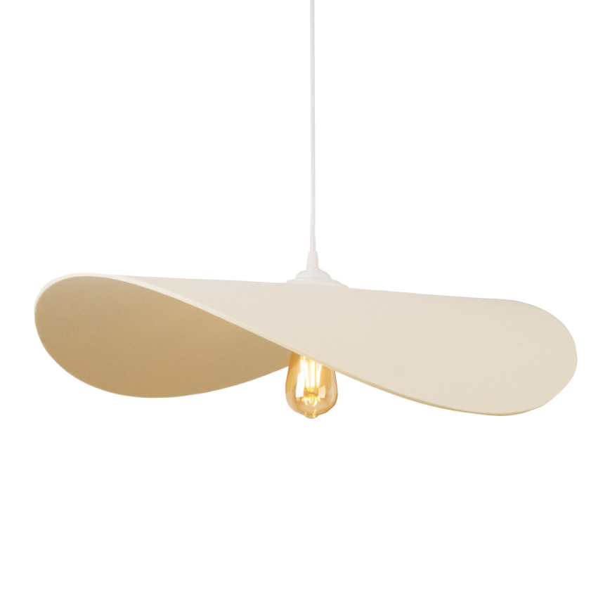 MAXLIGHT P0585 - Lustra ar auklu PAN 1xE27/15W/230V d. 60 cm krēmkrāsa