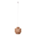 MAXLIGHT P0586 - Lustra ar auklu LABRIZ 1xE27/15W/230V d. 35 cm bēša