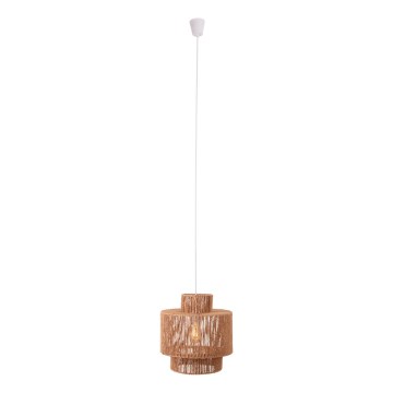 MAXLIGHT P0586 - Lustra ar auklu LABRIZ 1xE27/15W/230V d. 35 cm bēša