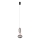 MAXLIGHT P0591 - LED Lustra ar auklu BORA LED/10W/230V d. 22 cm balta/melna