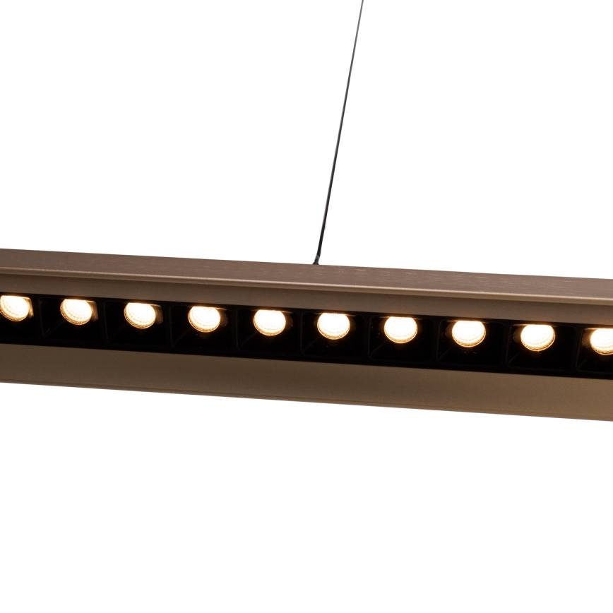 MAXLIGHT P0594 - LED Aptumšojama lustra ar auklu JO-JO LED/38W/230V 2700/4500/5500K misiņš