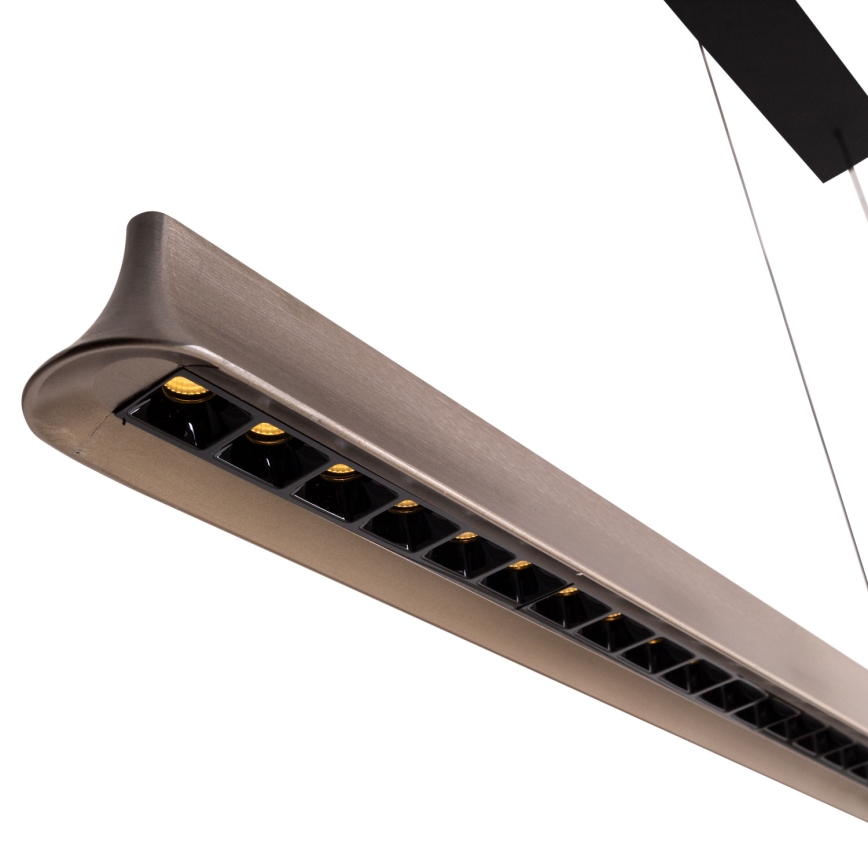 MAXLIGHT P0595 - LED Aptumšojama lustra ar auklu JO-JO LED/38W/230V 2700/4500/5500K antracīta