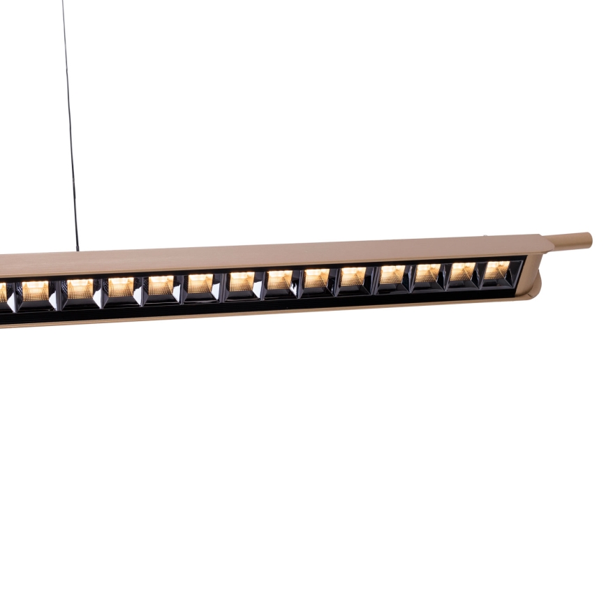 MAXLIGHT P0596 - LED Aptumšojama lustra ar auklu JO-JO LED/40W/230V 2700/4500/5500K misiņš