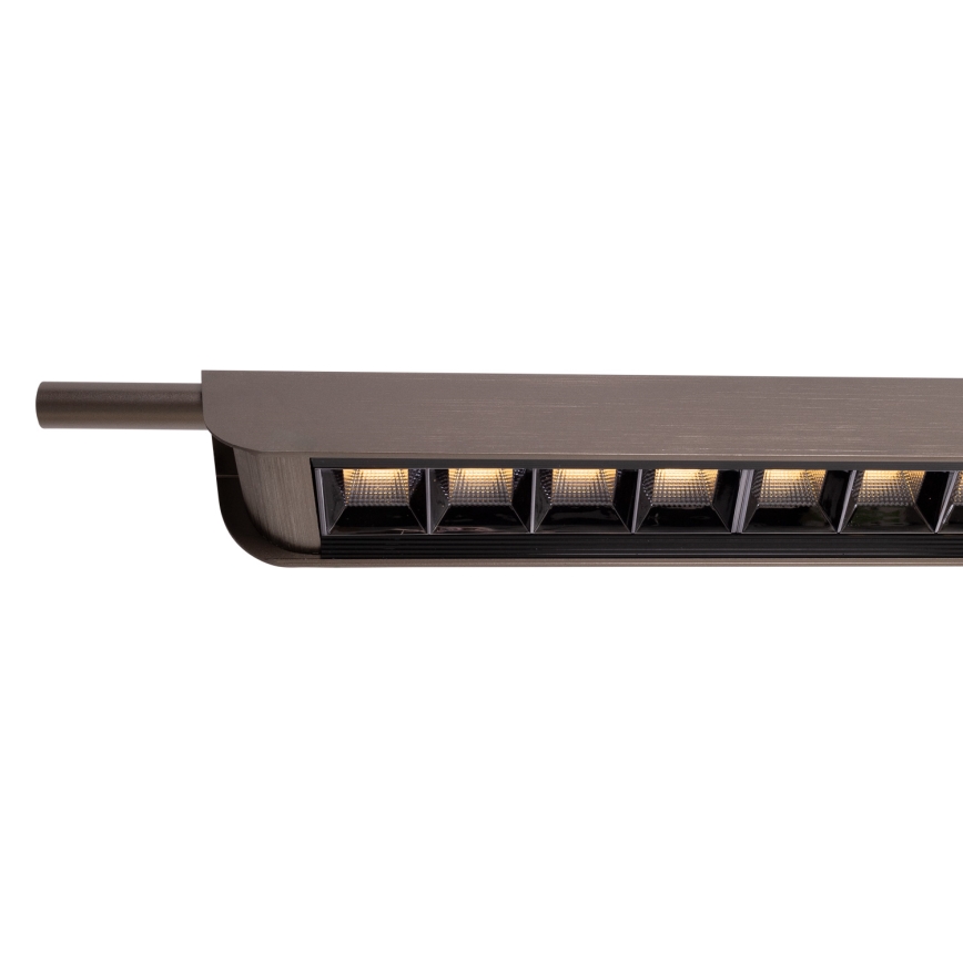 MAXLIGHT P0597 - LED Aptumšojama lustra ar auklu JO-JO LED/40W/230V 2700/4500/5500K antracīta
