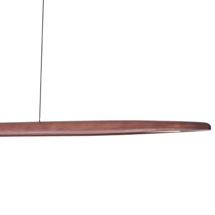 MAXLIGHT P0598 - LED Lustra ar auklu WOODY LED/25W/230V brūna/priede