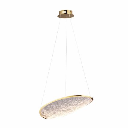 MAXLIGHT P0637D - LED lustra uz troses EMPIRE, LED/17W/230V, zelta