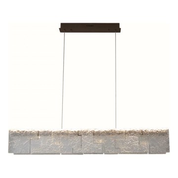 MAXLIGHT P0678 - LED lustra uz kabeļa EVEREST LED/55W/230V brūna