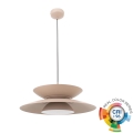 MAXLIGHT P0698 - LED lustra uz kabeļa MAYUMI LED/12W/230V diam. 50 cm CRI 96 bēša