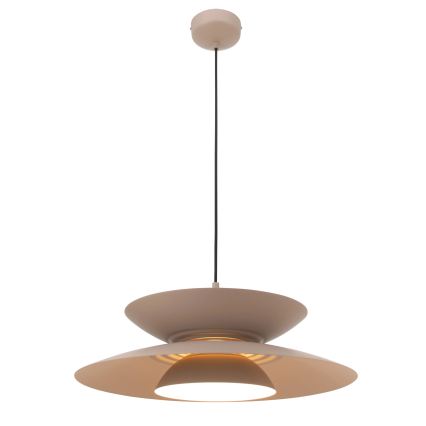 MAXLIGHT P0698 - LED lustra uz kabeļa MAYUMI LED/12W/230V diam. 50 cm CRI 96 bēša