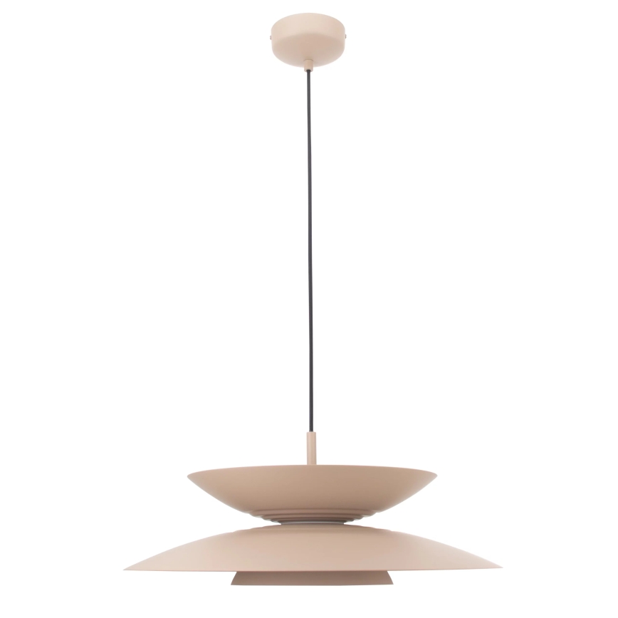 MAXLIGHT P0698 - LED lustra uz kabeļa MAYUMI LED/12W/230V diam. 50 cm CRI 96 bēša