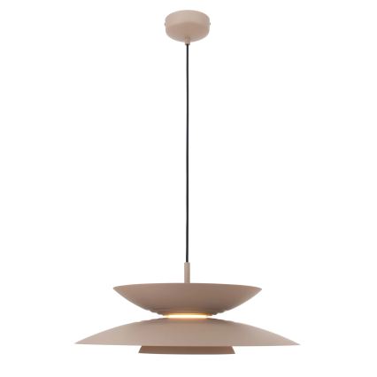 MAXLIGHT P0698 - LED lustra uz kabeļa MAYUMI LED/12W/230V diam. 50 cm CRI 96 bēša
