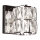 MAXLIGHT W0205 - Sienas lampa DIAMANTE 1xG9/42W/230V spīdīgi hromēts