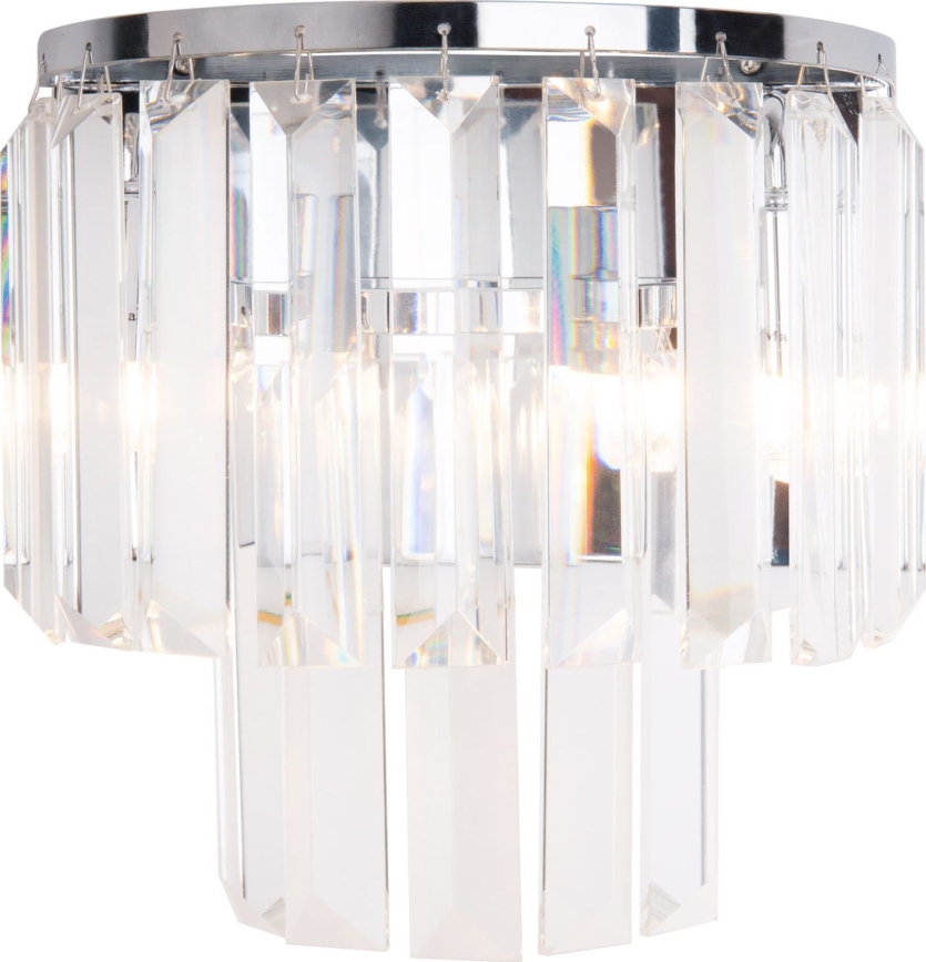 MAXLIGHT W0209 - Sienas lampa MONACO 2xG9/40W/230V spīdīgi hromēts