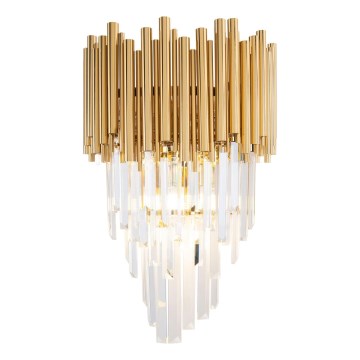 MAXLIGHT W0227 - Sienas lampa VOGUE 4xG9/40W/230V zelta