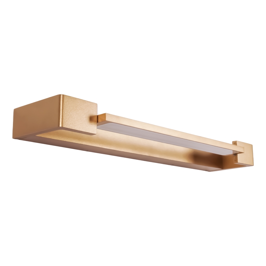MAXLIGHT W0318 - LED Vannas istabas sienas lampa FLINK LED/12W/230V 45 cm IP44 zelta