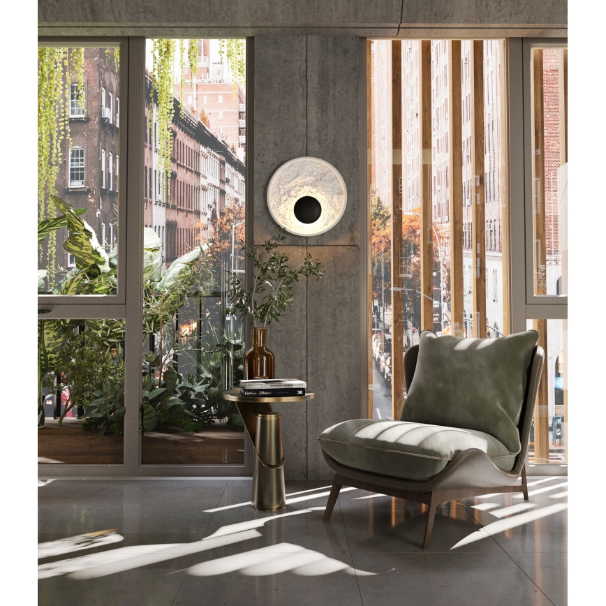 MAXLIGHT W0325 - LED Sienas lampa OYAKA LED/5W/230V d. 29 cm balta/melna