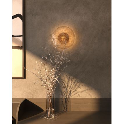 MAXLIGHT W0355 - LED Sienas lampa ALLURE LED/5W/230V d. 28 cm zelta