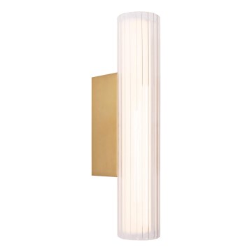MAXLIGHT W0364 - LED Vannas istabas sienas lampa FAYETTE LED/6W/230V 31 cm IP44 zelta