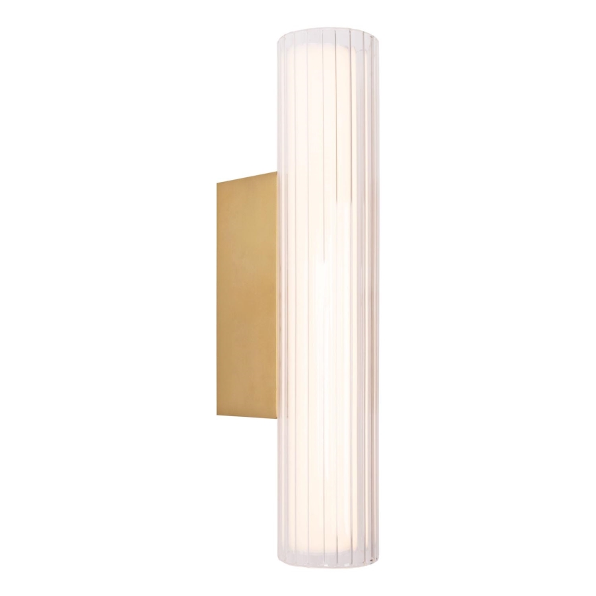 MAXLIGHT W0364 - LED Vannas istabas sienas lampa FAYETTE LED/6W/230V 31 cm IP44 zelta