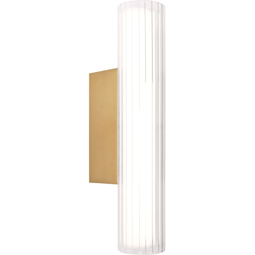 MAXLIGHT W0364 - LED Vannas istabas sienas lampa FAYETTE LED/6W/230V 31 cm IP44 zelta