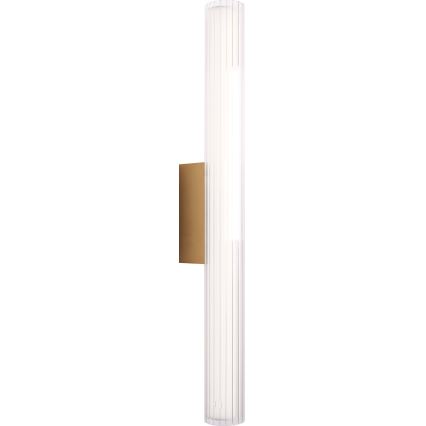 MAXLIGHT W0366 - LED Vannas istabas sienas lampa FAYETTE LED/12W/230V 61 cm IP44 zelta