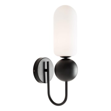 MAXLIGHT W0381 - Sienas lampa ROMA 1xG9/12W/230V melna