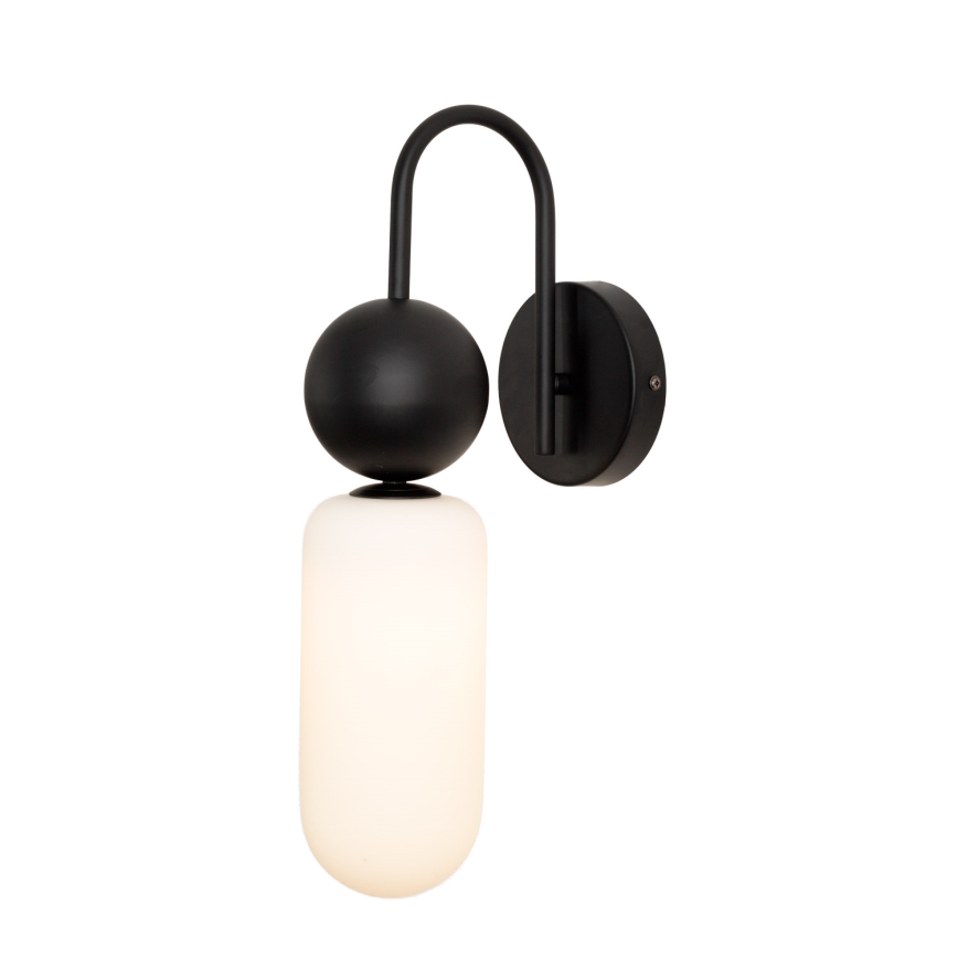 MAXLIGHT W0381 - Sienas lampa ROMA 1xG9/12W/230V melna