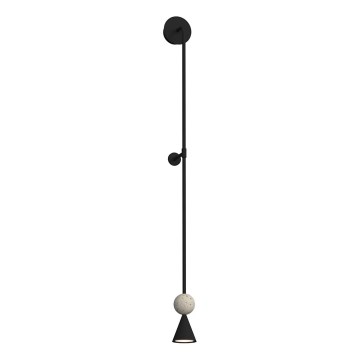 MAXLIGHT W0447 - LED sienas lampa BINGO LED/8W/230V CRI 92 melna/bēša