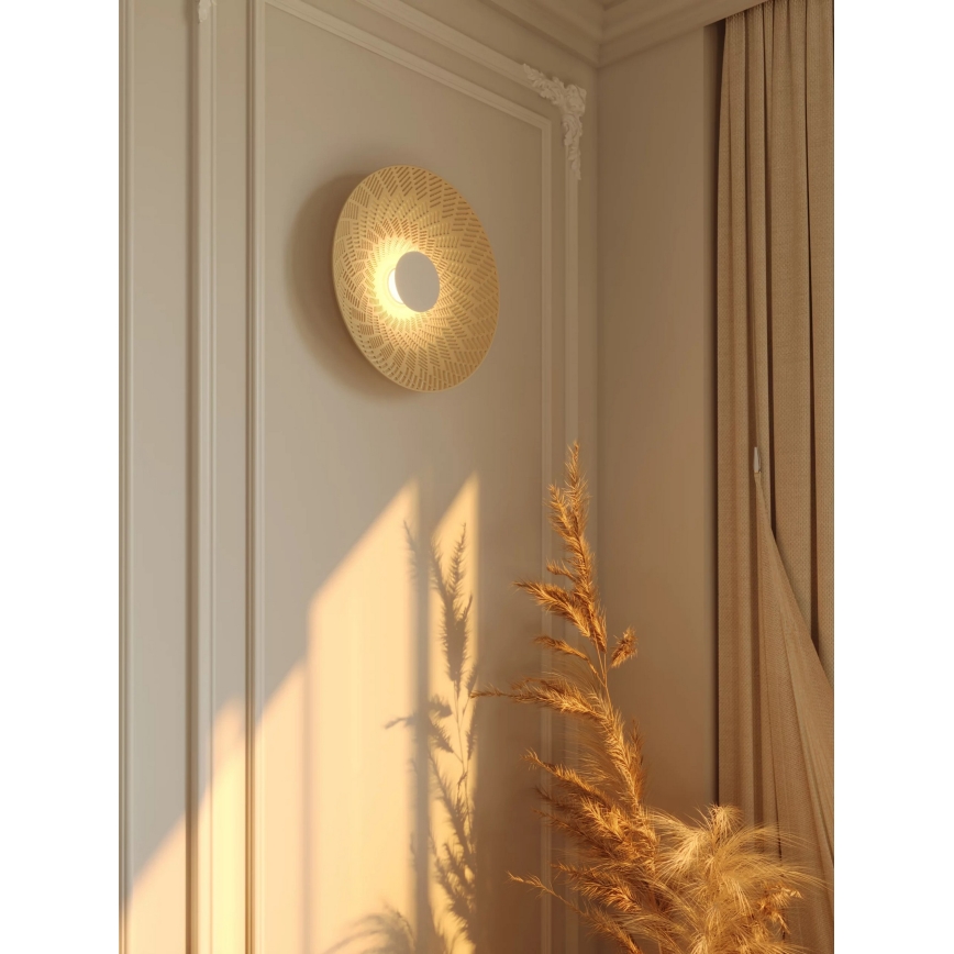 MAXLIGHT W0457 - Bēšs sienas gaismeklis MISAKI LED/6W/230V CRI 95