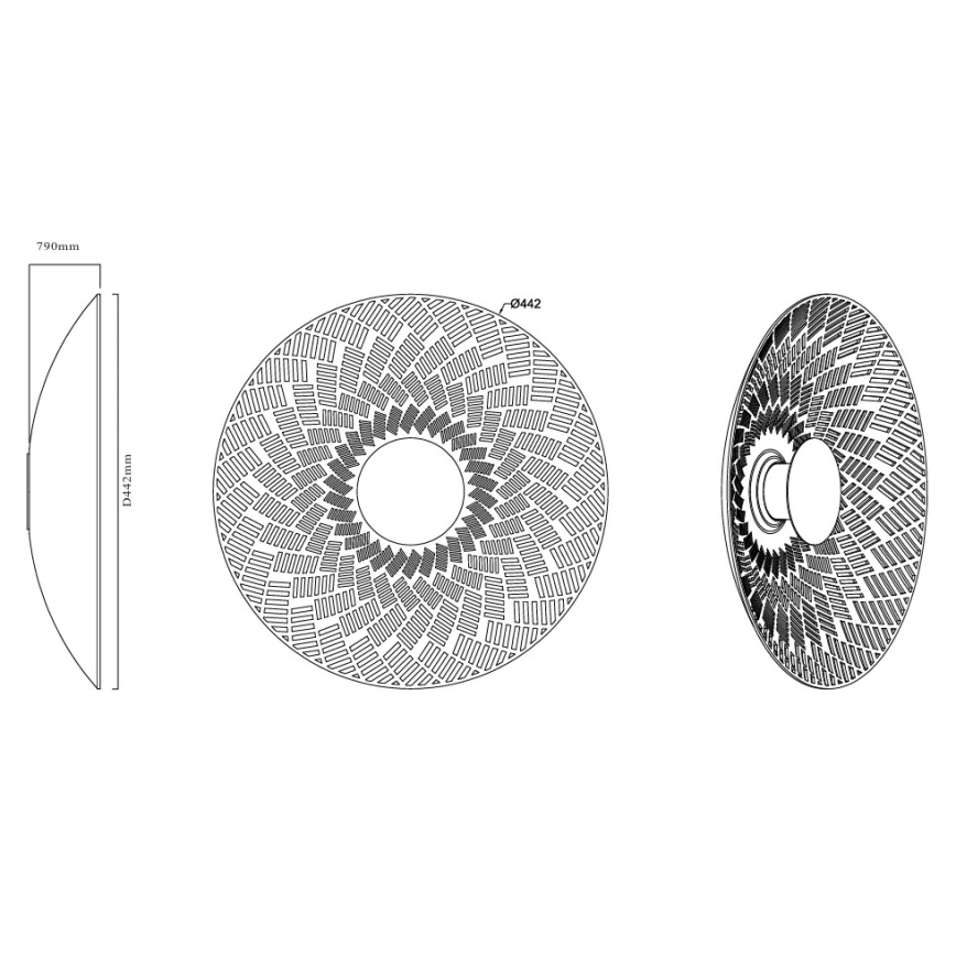 MAXLIGHT W0457 - Bēšs sienas gaismeklis MISAKI LED/6W/230V CRI 95