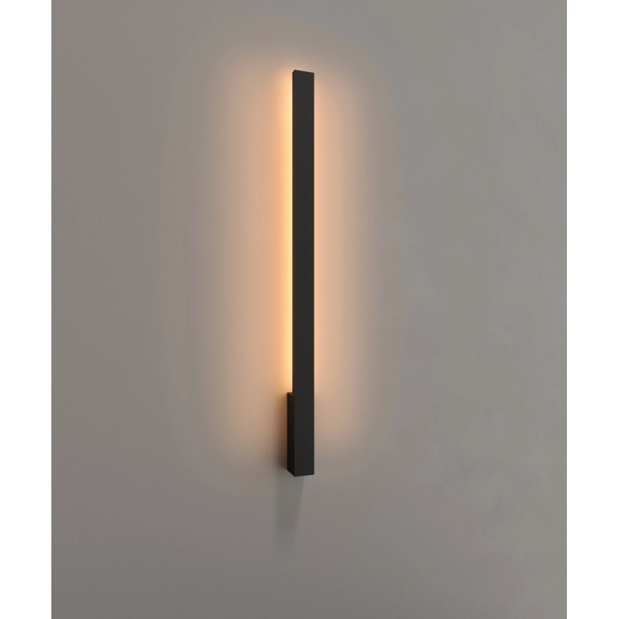 MAXLIGHT W0459 - LED āra sienas gaismeklis KAPRUN LED/12W/230V CRI 93 IP65 melns