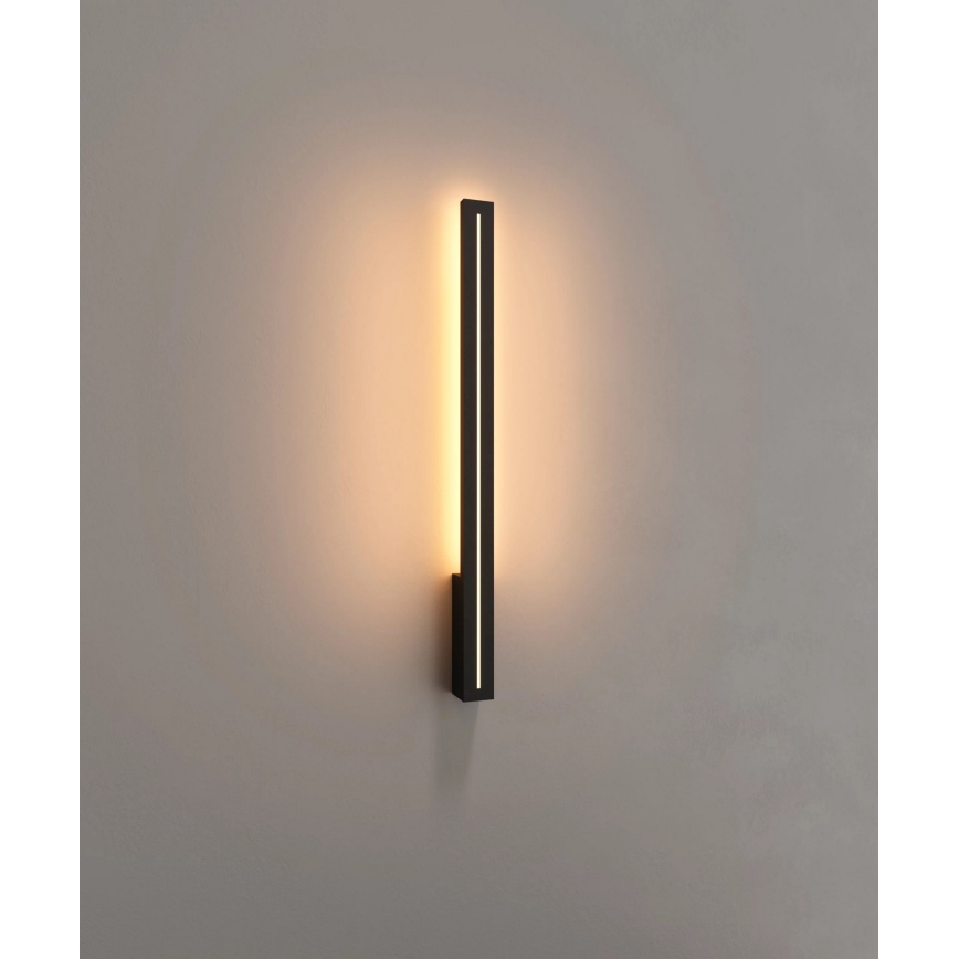 MAXLIGHT W0460 - LED āra sienas gaismeklis MOENA LED/15W/230V CRI 93 IP65 melns