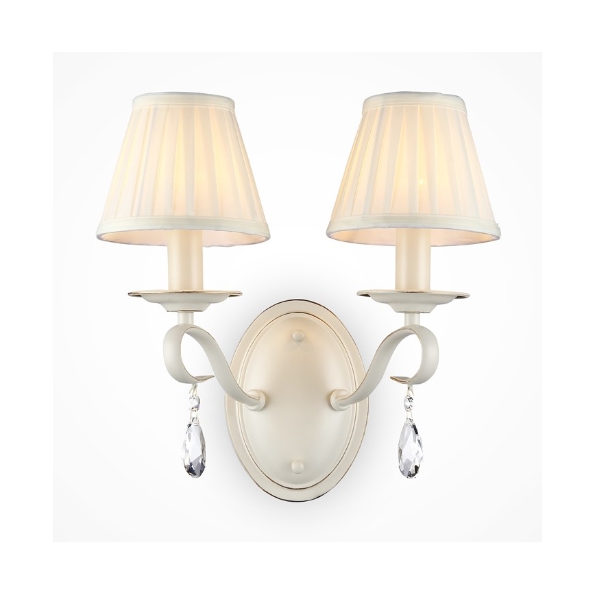 Maytoni ARM172-02-G - Sienas lampa BRIONIA 2xE14/40W/230V