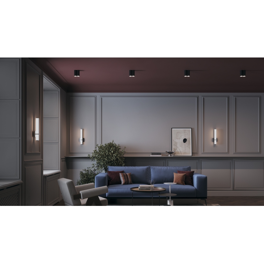 Maytoni C010CL-01B - Starmetis FOCUS 1xGU10/50W/230V melna