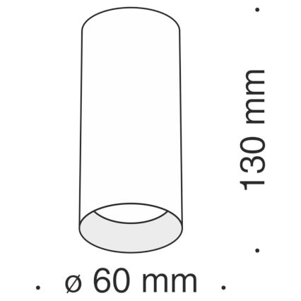 Maytoni C010CL-01MG - Starmetis FOCUS 1xGU10/50W/230V zelta