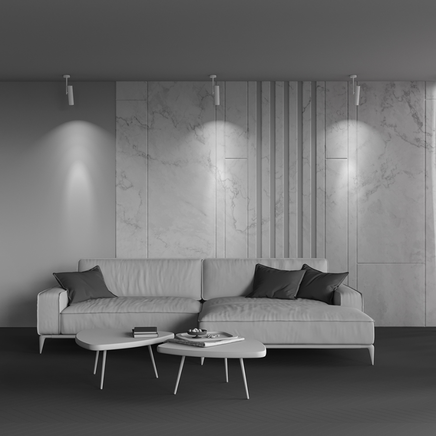 Maytoni C020CL-01W - Starmetis ELTI 1xGU10/50W/230V balta
