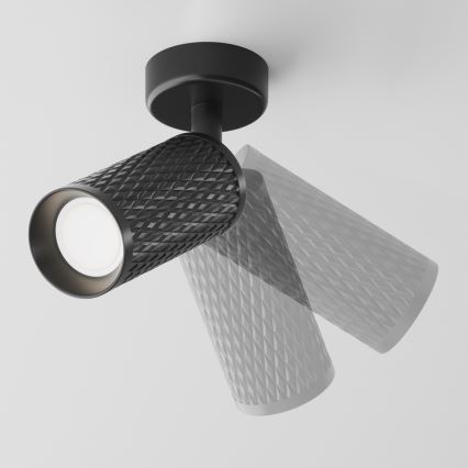 Maytoni C034CL-01B - Virziena gaismeklis FOCUS 1xGU10/10W/230V melns