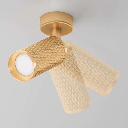 Maytoni C034CL-01G - virziena gaismeklis FOCUS 1xGU10/10W/230V, zelta