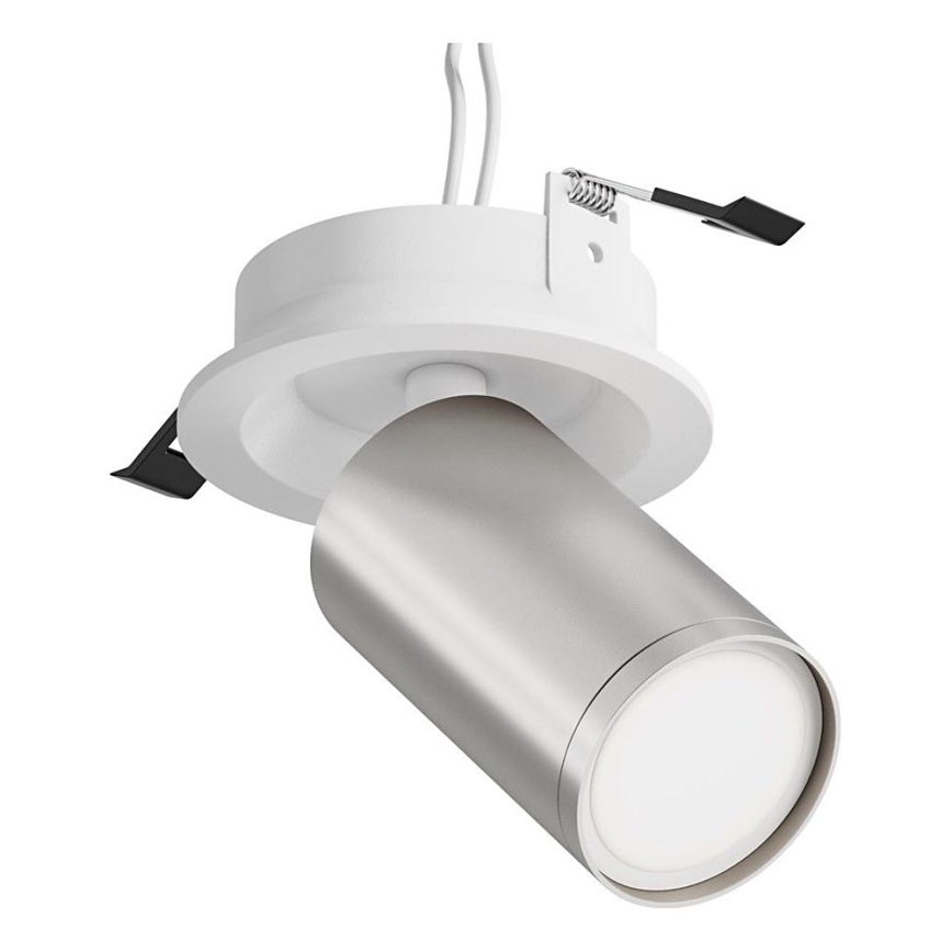 Maytoni C048CL-U-1WS - Iegremdējams starmetis FOCUS 1xGU10/10W/230V spīdīgi hromēts