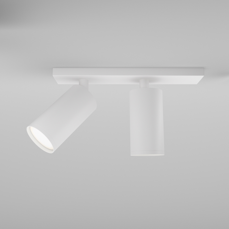 Maytoni C051CL-U-2W - Virziena gaismeklis FOCUS 2xGU10/10W/230V balts