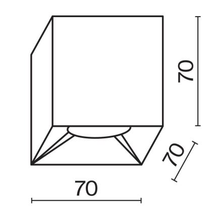 Maytoni C065CL-L12B3K - LED Starmetis ALFA LED/12W/230V CRI 90 melna