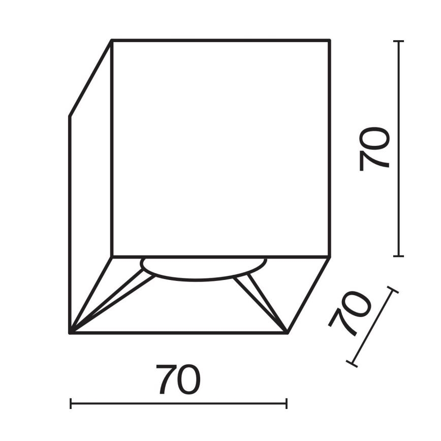 Maytoni C065CL-L12B3K - LED Starmetis ALFA LED/12W/230V CRI 90 melna