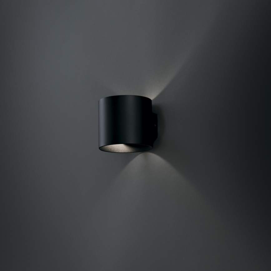 Maytoni C066WL-01B - Sienas lampa ROND 1xG9/50W/230V melna
