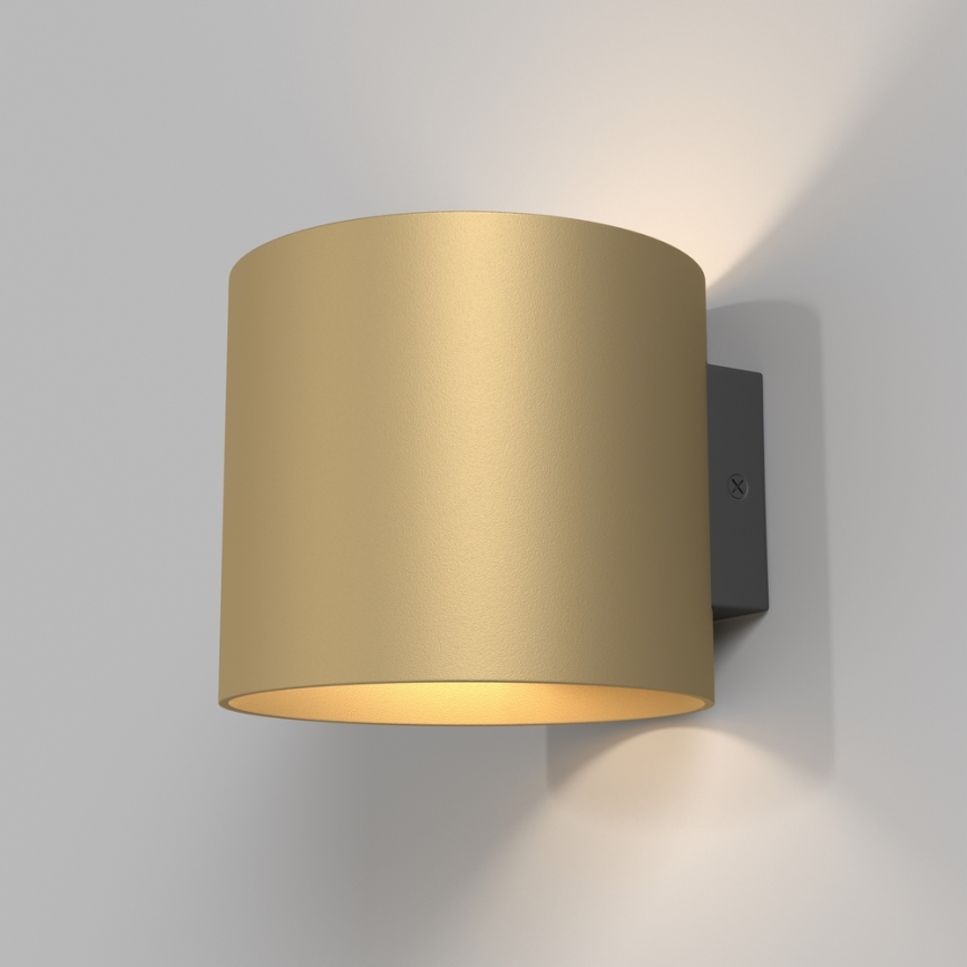 Maytoni C066WL-01MG - Sienas lampa ROND 1xG9/50W/230V zelta