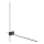 Maytoni C070WL-L12GB3K - LED Sienas lampa PARS LED/12W/230V CRI 90 melna