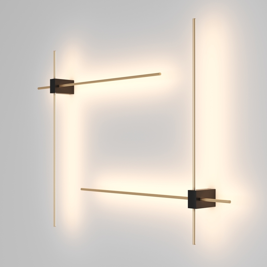 Maytoni C070WL-L12GB3K - LED Sienas lampa PARS LED/12W/230V CRI 90 melna