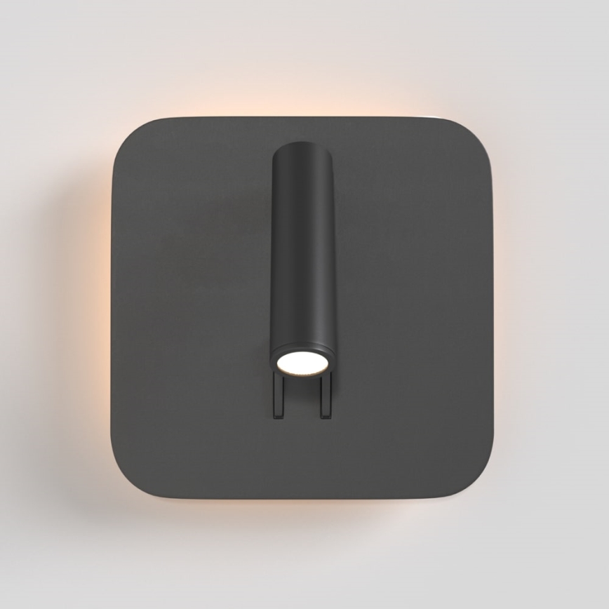 Maytoni C175-WL-01-6W-B - LED Sienas starmetis IOS LED/9W/230V melna